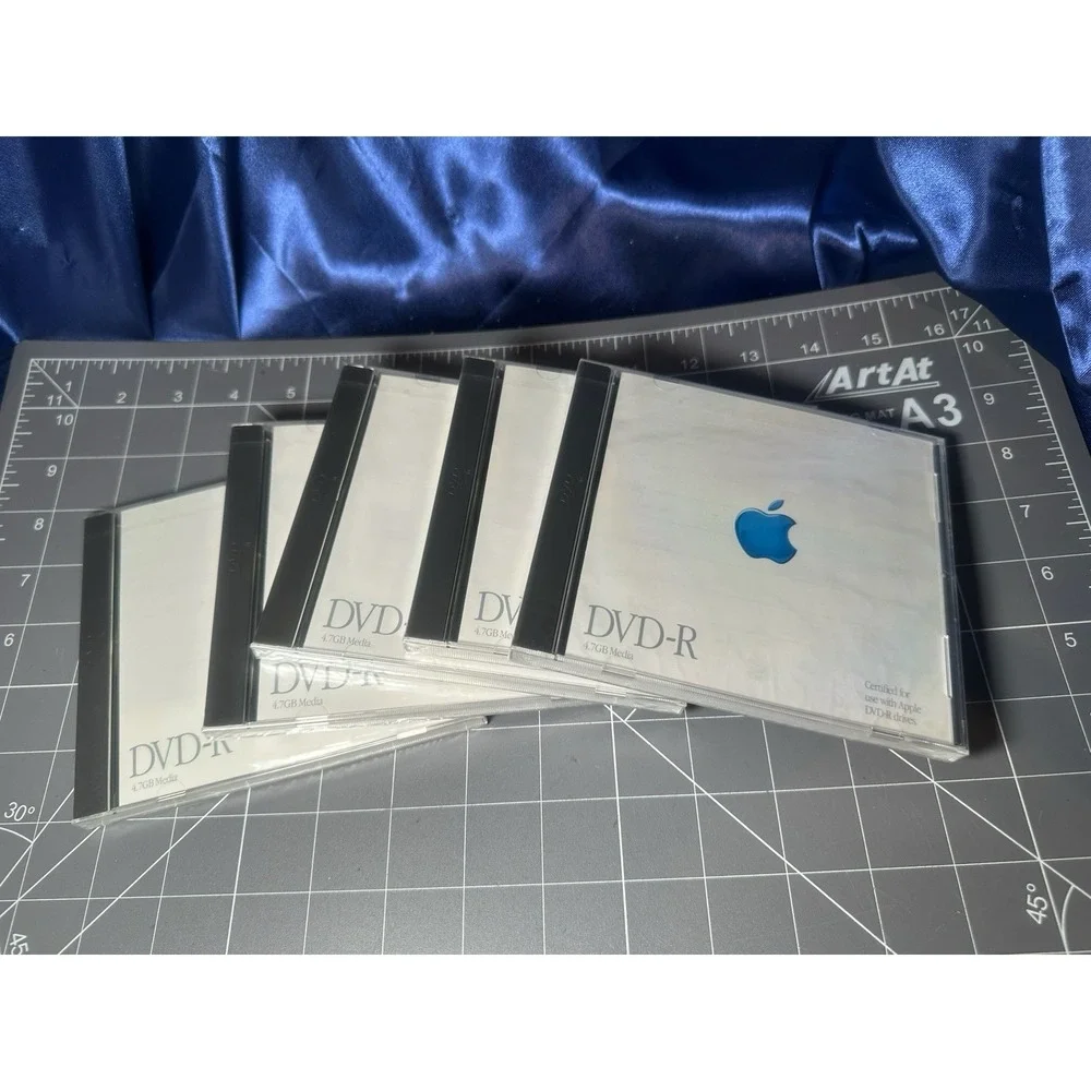 Apple 4.7GB DVD-R Recordable Media Sealed Discs, 5 Pack For Apple Drives